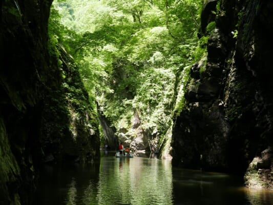 三淵渓谷ボートツアー