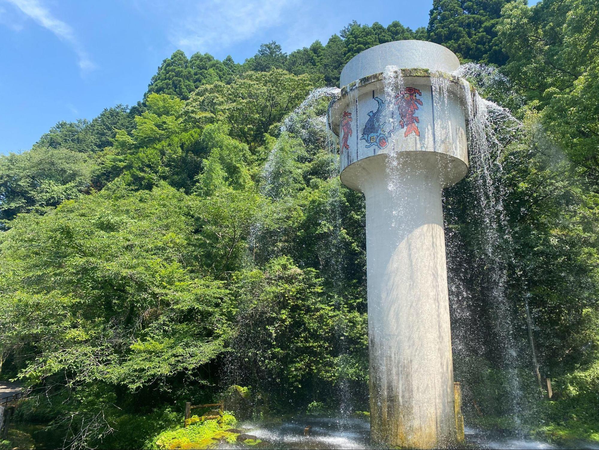 出の山公園にある取水塔