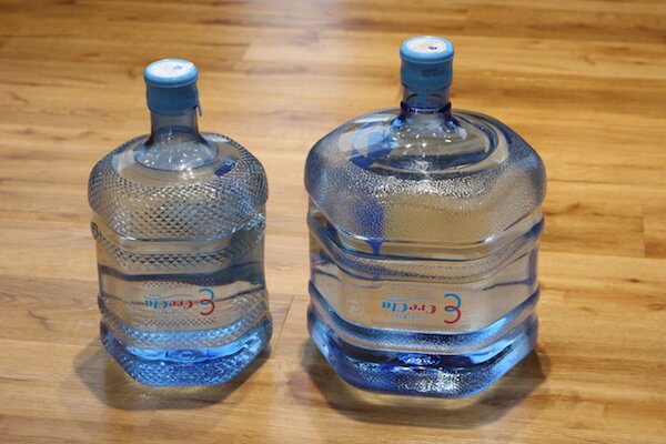 クリクラの水ボトル2本