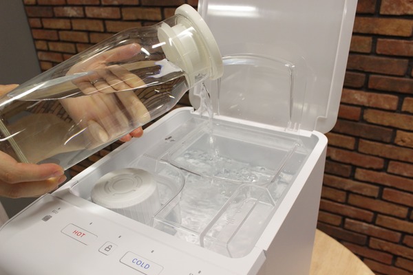 littaに注水する
