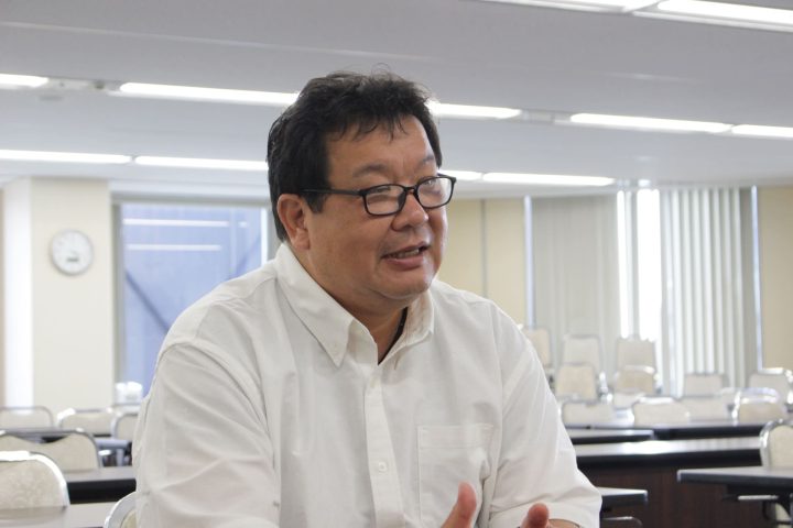 JDSA丸尾氏のインタビューシーン