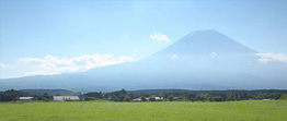 朝霧高原と緑広がる草原
