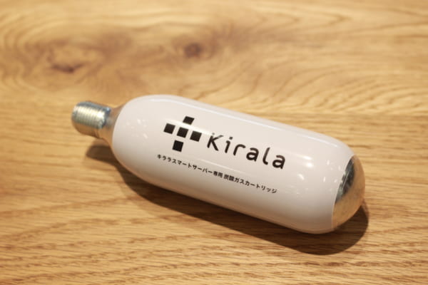 キララスマートサーバー 炭酸ガスカートリッジ