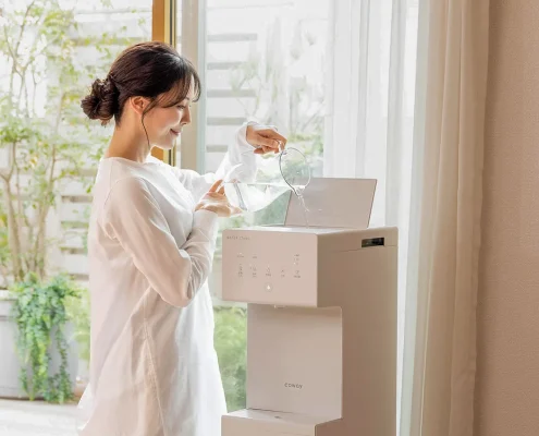 ピュアライフを家に置いた画像