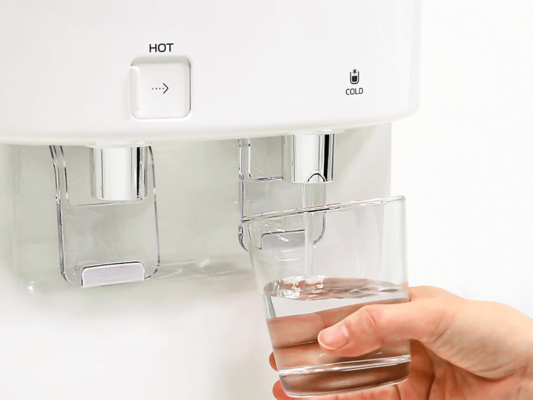 信濃湧水ウォーターサーバーのチャイルドロック